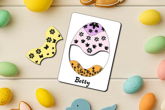 Custom Laser SVG Easter Puzzle: A Creative Gift for Kids