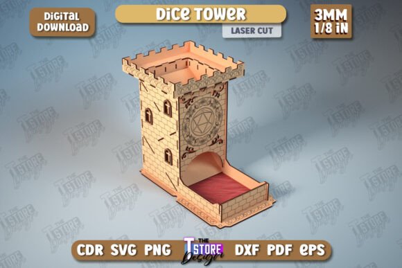 Dice Tower for D&D: Elevate Your Game Night with Custom Dice Accessories