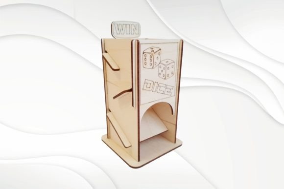 Dice Tower Game Board: The Precision of Laser-Cut Design