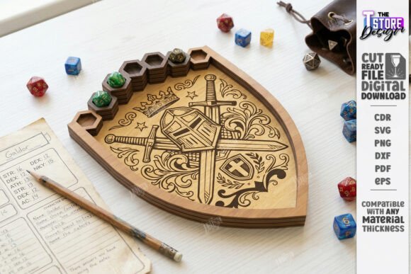Dice Tray Laser Cut Dice Holder CNC: A Guide to Flawless Tabletop Gaming Accessories