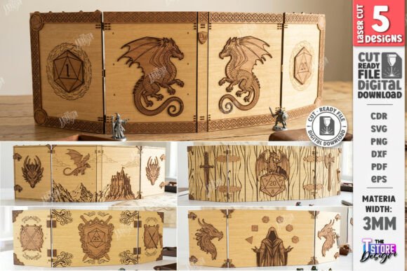 DM Screen Designs Laser Cut Bundle CNC: A Practical Evaluation