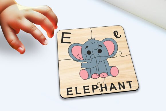 Elephant Kid Puzzle Baby Game Child Play: A Creative Learning Tool for Early Development