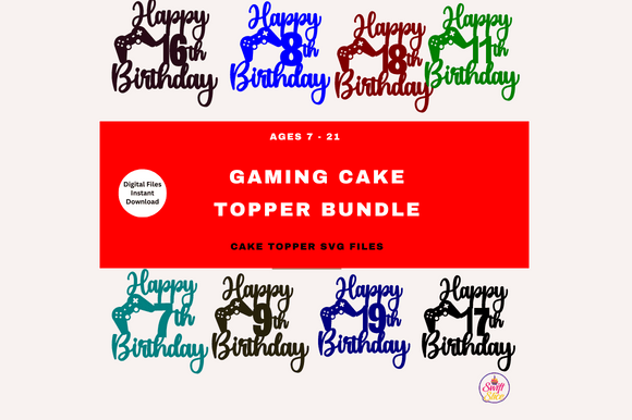 Happy Birthday Game Controller Bundle: A Creative Celebration for All Ages