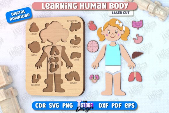 Kid’s Puzzle Anatomy Game for Kid Girl: A Comprehensive Guide to Educational Laser Cut Puzzles