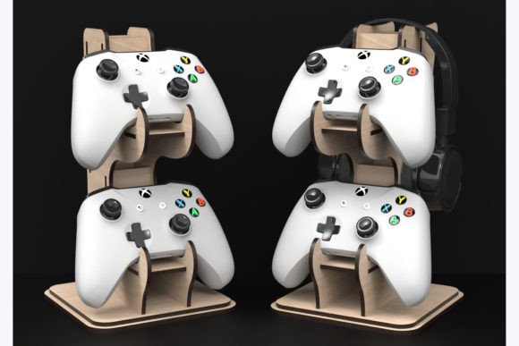 Laser Cut Game Controller Stand SVG File: A Practical Choice for Gamers