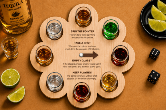 Lucky Spin Drinking Laser Cut SVG: A Strategic Asset for Creators and Event Planners