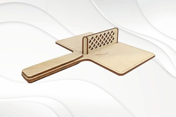 Ping Pong Game for One: A Laser Cut Design for Creative Play and Craft