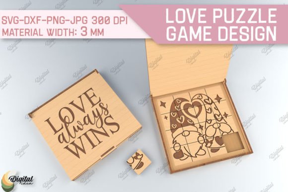 Strategic Value of Love Puzzle Game SVG and Gnome SVG for Creative Professionals