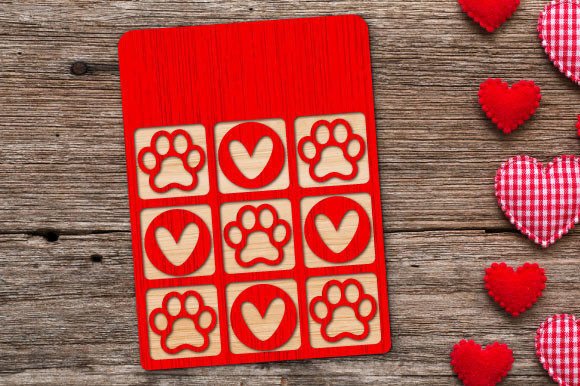 Tic Tac Toe Game Laser Cut: Ultimate Digital Files