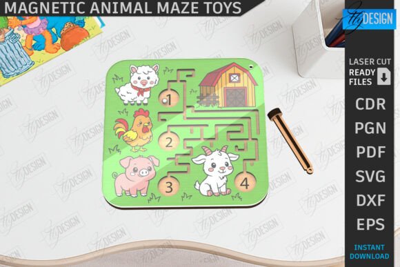 Unlocking Creativity and Precision: The Rise of the Magnetic Maze Game Laser Cut Wood Toy